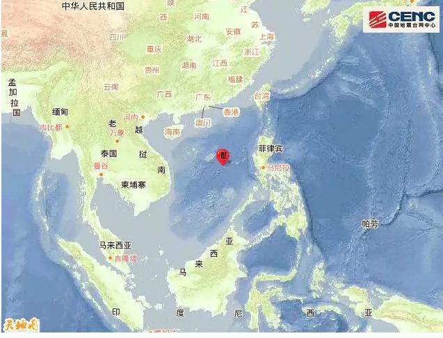 南海海域发生3.8级地震，影响与解析